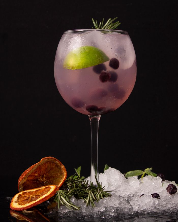 Blueberry Lavender Fizz
